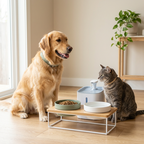 Pet Drinking &amp; Feeding