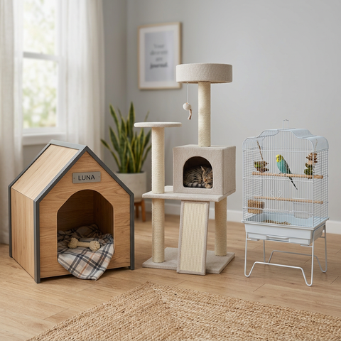 Pet Houses &amp; Cages