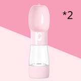 Portable Dog Water Dispenser — Travel Water Bottle for Dogs on the Go