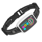 Smart Anti-Bark Dog Collar — Rechargeable, IP67 Waterproof with HD Digital Display