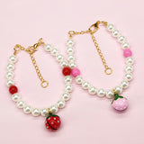 Charm Pet Necklace with Bell Ornament – Cat & Dog Collar Jewelry | 12 Styles, 3 Sizes