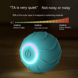 Smart Automatic Rolling Bouncing Ball – Rechargeable Silicone Interactive Pet Toy