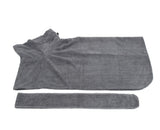Super Absorbent Microfiber Pet Bathrobe | Quick-Dry Dog Drying Coat with Adjustable Straps