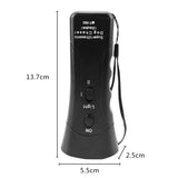 3-in-1 Ultrasonic Dog Bark Deterrent | Anti-Barking Trainer & LED Flashlight