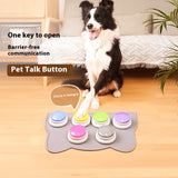 Pet Communication Button – Recordable Voice Button for Dogs & Cats to Express Needs