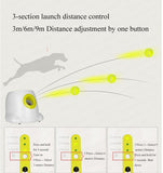 Automatic Dog Ball Launcher – Interactive Fetch Machine with 3 Launch Distances (3m, 6m, 9m)