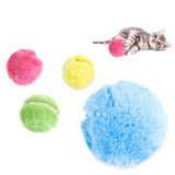 Electric Rolling Pet Toy Ball – Automatic Irregular Motion Toy for Cats & Dogs