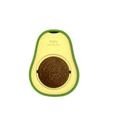 Avocado Catnip Ball Toy – 360° Rotating Mint & Gall Fruit Cat Toy