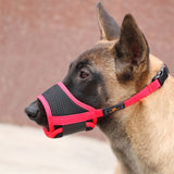 Adjustable Anti-Bite Dog Muzzle | Breathable Mesh Mouth Cover for Dogs XS–XXL