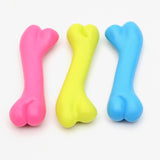 Rubber Dog Bone Chew Toy – Bite-Resistant TPR Molar Toy for Puppies & Dogs