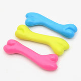 Rubber Dog Bone Chew Toy – Bite-Resistant TPR Molar Toy for Puppies & Dogs
