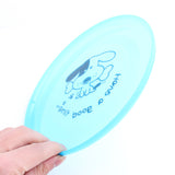 Silicone Flying Saucer Dog Disc – Chew-Resistant Fetch Frisbee for Training & Outdoor Play