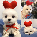 Fruit Print Dog Hoodie — Winter Warm Fleece Coat for Small Dogs