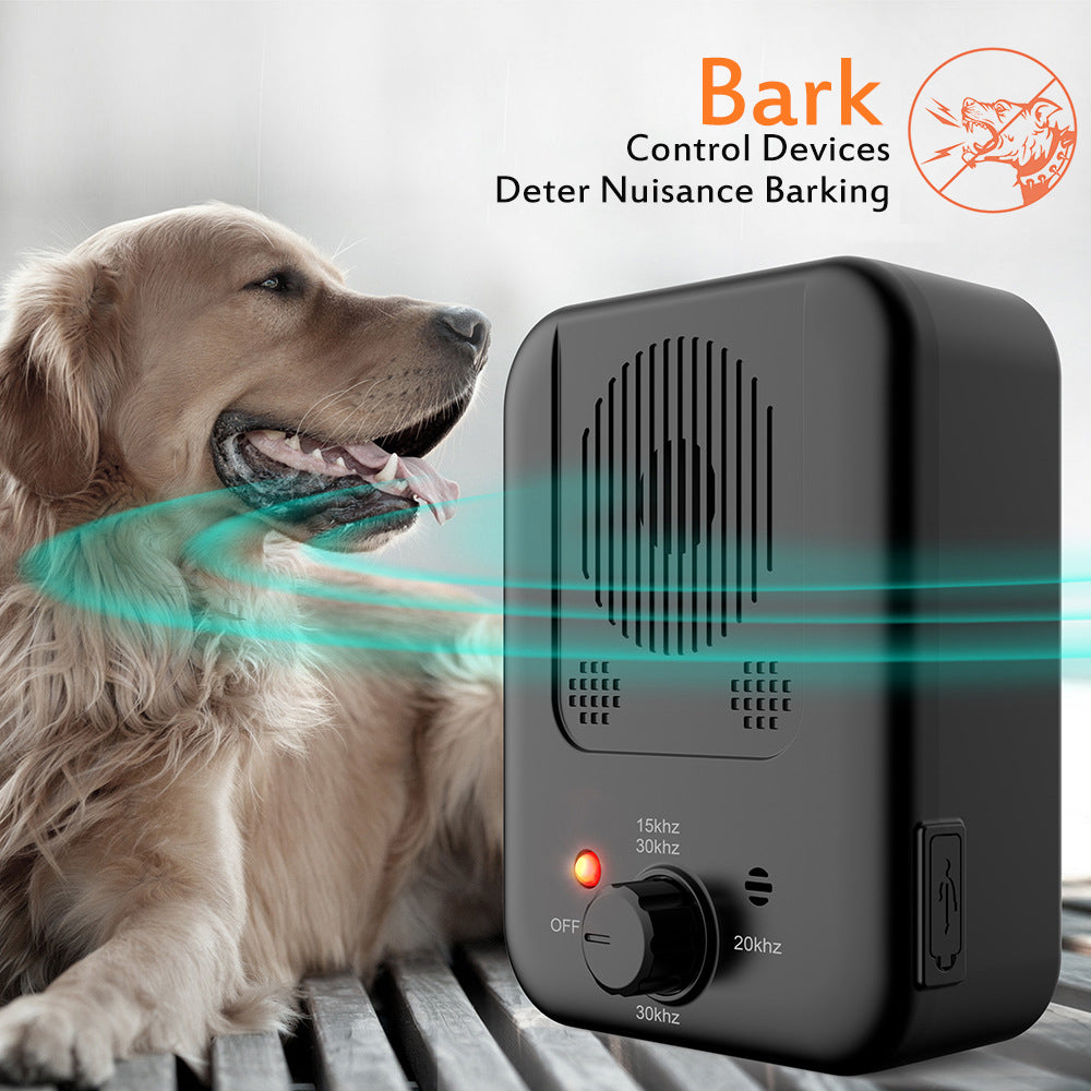Ultrasonic Anti-Barking Device | Automatic Dog Bark Deterrent for Indoor & Outdoor Use