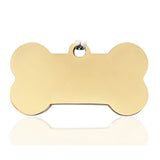 Personalized Pet ID Tag – Stainless Steel Anti-Lost Dog & Cat Tag | 4 Shapes, 4 Colors