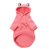 Soft Warm Funny Halloween Cosplay Frog Costume Pet Autumn Hoodies