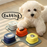 Recordable Pet Communication Button – Talking Dog Button with Mat for Cats & Dogs (Single to 9-Button Sets)