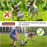 Inflatable Dog Sport Ball – Nylon Grab Tab Fetch & Tug-of-War Ball for Large Dogs & Border Collies