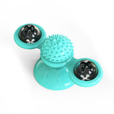 Suction Cup Windmill Cat Toy – Spinning Ball & Multi-Sensory Interactive Toy for Cats