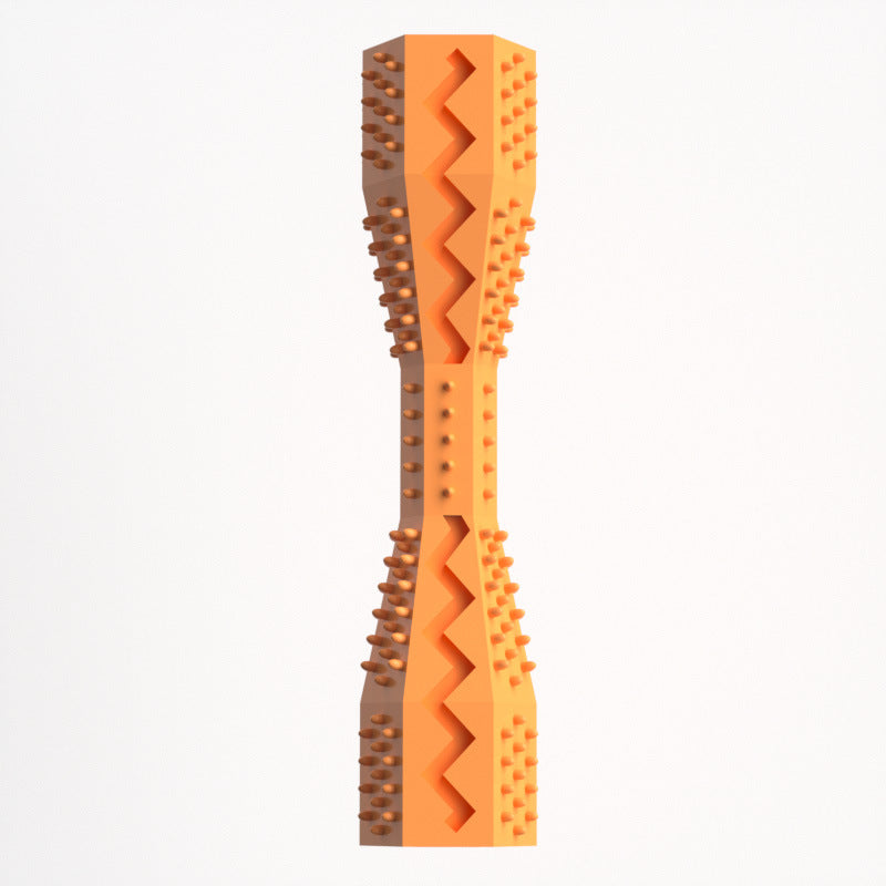 Indestructible Dog Chew Toy – Wear-Resistant TPR Teething Toy for Aggressive Chewers