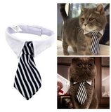 Cartoon Print Pet Bow Tie – Cat & Dog Collar Accessory in 12 Patterns