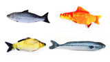 Realistic Fish Plush Cat Toy – Soft Pillow Chew & Cuddle Toy in 4 Sizes