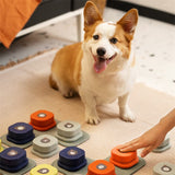 Recordable Pet Communication Button – Talking Dog Button with Mat for Cats & Dogs (Single to 9-Button Sets)