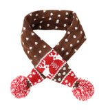 Pet Knit Scarf – Cozy Acrylic Wool Neck Warmer for Cats & Dogs | Holiday & Everyday Style