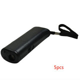 3-in-1 Ultrasonic Dog Bark Deterrent | Anti-Barking Trainer & LED Flashlight