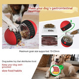 Food Dispensing Dog Toy – Adjustable Tumbler Treat Ball for Mental Stimulation & Slow Feeding