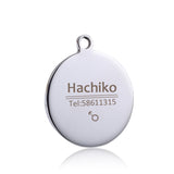 Personalized Pet ID Tag – Stainless Steel Anti-Lost Dog & Cat Tag | 4 Shapes, 4 Colors