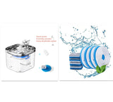 Intelligent Pet Water Fountain — Stainless Steel Automatic Circulation Dispenser