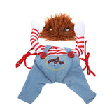 Halloween Pet Costume — Scary Adjustable Cosplay Outfit for Dogs & Cats