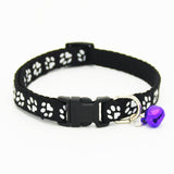 Pet Bell Collar with Adjustable Band – Cat & Dog Neck Strap in 6 Colors