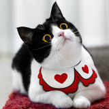 Pet Collar Scarf – Elegant Neck Shawl Accessory for Cats & Small Dogs | 4 Colours