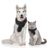 Pet Knit Scarf – Cozy Acrylic Wool Neck Warmer for Cats & Dogs | Holiday & Everyday Style