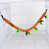 Hamster Cage Accessory Set – Plush Tree-Themed Tunnel, Swing, Hammock & Ropeway for Small Animals