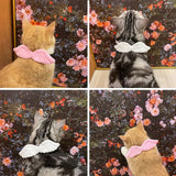 Angel Wing Collar for Dogs & Cats – Butterfly Bow Neck Decoration