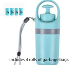 Portable Lightweight Dog Pooper Scooper With Built-in Poop Bag Dispenser Eight-claw Shovel For Pet Toilet Picker