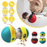 Food Dispensing Dog Toy – Adjustable Tumbler Treat Ball for Mental Stimulation & Slow Feeding
