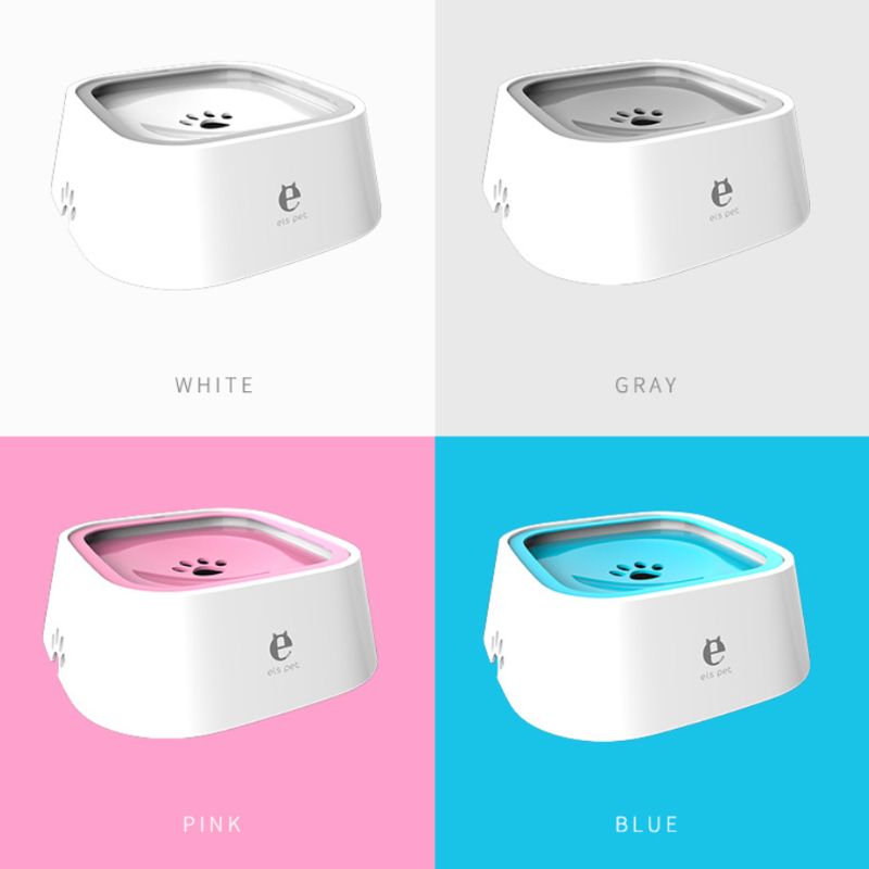 Portable Dog Floating Bowl Splash-proof