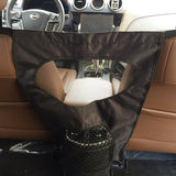 Car Rear Seat Pet Barrier — Safety Guardrail Isolation Block for Dogs