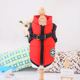 Waterproof Winter Coat With Harness Warm Clothing Jacket Chihuahua Labrador