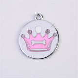 Pet Identity Card Anti-Lost Tag — Zinc Alloy Pet ID for Dogs & Cats