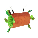 Hamster Cage Accessory Set – Plush Tree-Themed Tunnel, Swing, Hammock & Ropeway for Small Animals