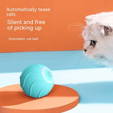 Smart Automatic Rolling Bouncing Ball – Rechargeable Silicone Interactive Pet Toy