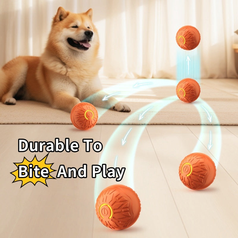 Electric Jumping Ball – Auto-Bouncing Bite-Resistant Silicone Dog Toy