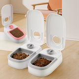 Automatic Pet Feeder with Timer — Smart Food Dispenser & Stainless Steel Bowl