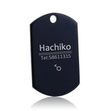 Personalized Pet ID Tag – Stainless Steel Anti-Lost Dog & Cat Tag | 4 Shapes, 4 Colors