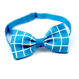 Plaid Bow Tie Collar for Dogs & Cats – 8 Colors, Single or 2-Pack